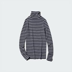 Uniqlo 100% Merino Ribbed Turtleneck Sweater size small NWOT